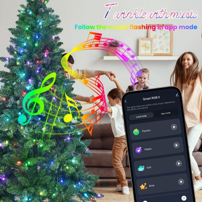 6.7.8ft WiFi Control PVC Tree