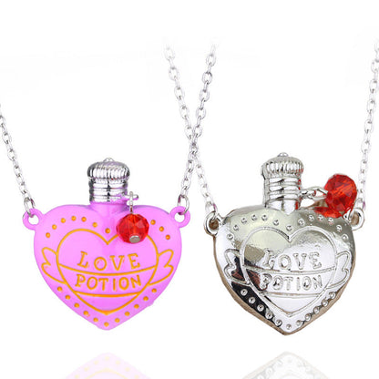 Fashion Necklace Love Poison Love Pill Bottle Pendant Valentines Day Gift A&S Collection