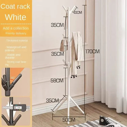Clothes and Hats Rack Floor To Floor Bedroom Coat Hook Bedroom Vertical Tree Branch Shape Holder Hat Scarf Handbag Storage Hange A&S Collection