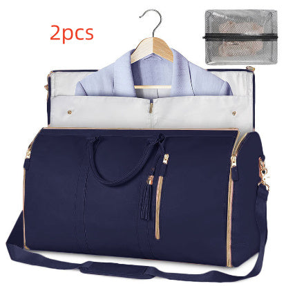 Large Capacity Travel Duffle Bag Women's Handbag Folding Suit Bag Waterproof Clothes Totes A&S Collection
