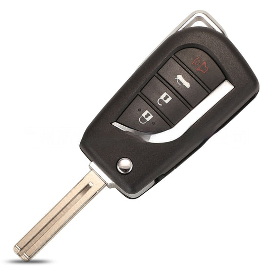 Folding Key Shell Camry Reeling Ruizhi Highlander Remote Control Key Shell 4 Keys A&S Collection