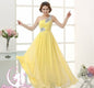 Evening dress one-shoulder dinner banquet long banquet A&S Collection