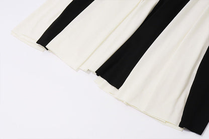 Color Contrast Sling Dresses - Shop Now CJ