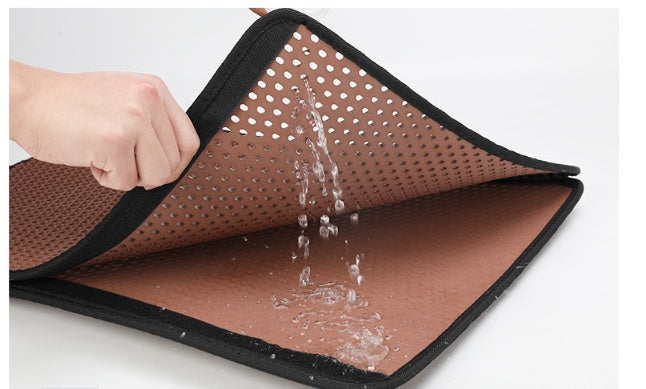 Pet Cat Litter Mat Pet Supplies EVA Double Cat Litter Mat CJ
