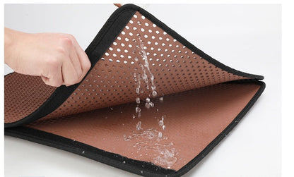 Pet Cat Litter Mat Pet Supplies EVA Double Cat Litter Mat CJ