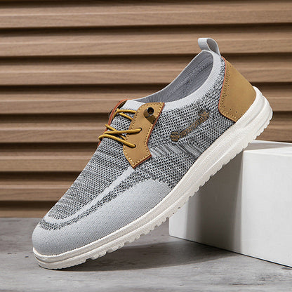 Casual Slip-on Mesh Shoes Lightweight Breathable Loafers Men Walking Running Sports Shoes A&S Collection