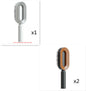 Self Cleaning Hair Brush For Women One-key Cleaning Hair Loss Airbag Massage Scalp Comb Anti-Static Hairbrush CJ