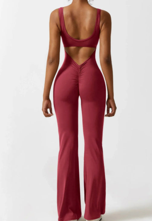 Tight Yoga Bodysuit Casual Hollow Seamless Womens Clothing A&S Collection