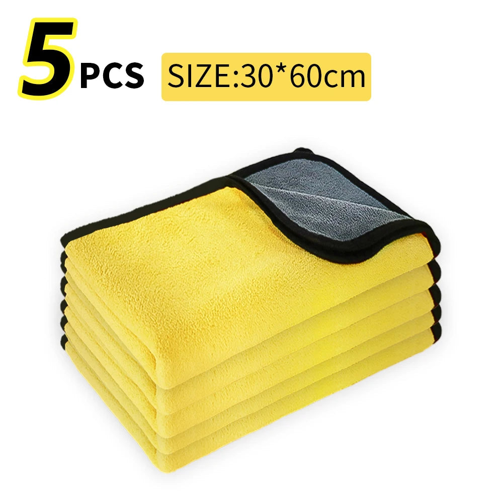 Microfiber Towel Car Microfiber Cloth Wash Towel Microfiber Cleaning Cloth Car Wash Drying Towel Auto Detailing A&S Collection