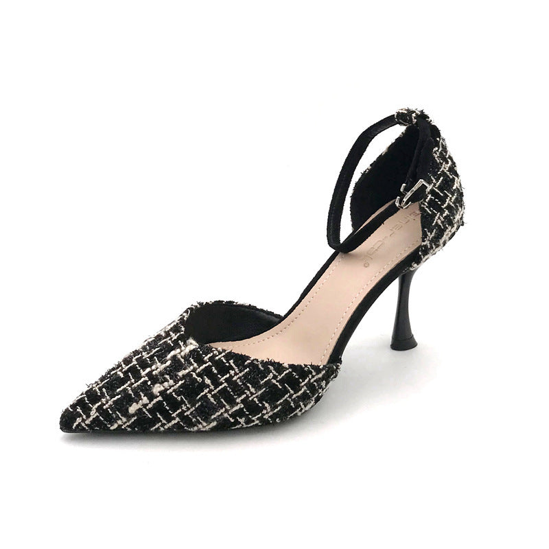 Step into Elegance with Small Fragrant Stiletto High Heels for Women CJ