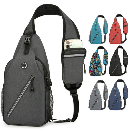 New Multifunctional Men's Shoulder Crossbody Bag Male Hard-Wearing Canvas Shoulder Messenger Bags Chest Bag CJ