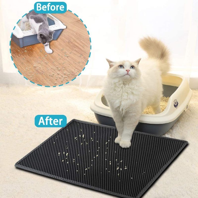 EVA double detachable litter mat Litter box cat scratch mat batch A&S Collection