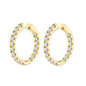 Luxury micro-et zircon ear clip fashion trend exquisite women's wind earrings batch A&S Collection