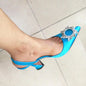 Women thin heel shoes A&S Collection