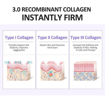 Collagen Serum Moisturizing Hydration Absorption Light Lines.