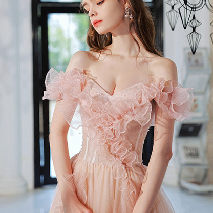 Show Host Wedding Dress Evening Dress CJ
