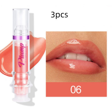 New Tube Lip Rich Lip Color Slightly Spicy Lip Honey Lip Glass Mirror Face Lip Mirror Liquid Lipstick A&S Collection