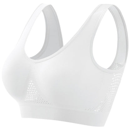 Plus Size Women's Small Chest Push-up Workout Running Yoga A&S Collection
