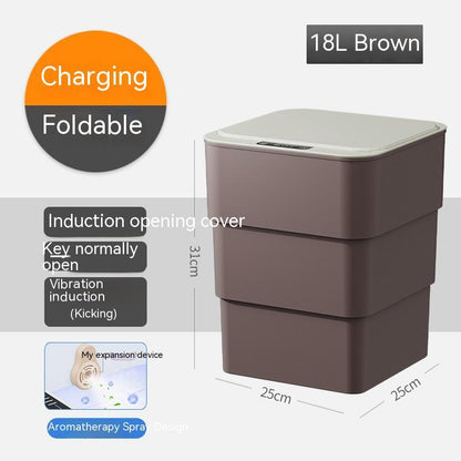 Smart Induction Trash Can". Both CJ