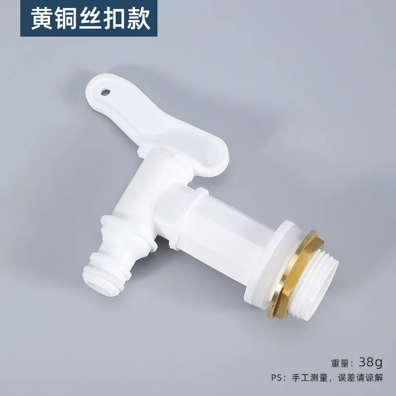 S60x6 Coarse Thread IBC Tank Tap Connecter X 1/2'' 3/4'' Water Coupling Adapter 1000L Garden Home Replacement Valve Fitting A&S Collection