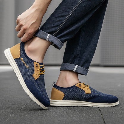 Casual Slip-on Mesh Shoes Lightweight Breathable Loafers Men Walking Running Sports Shoes A&S Collection