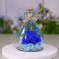 Eternal Flower Gift Box Angel Glass Cover Dried Rose Gift Box For Christmas New Year Valentine's Day Home Decor A&S Collection