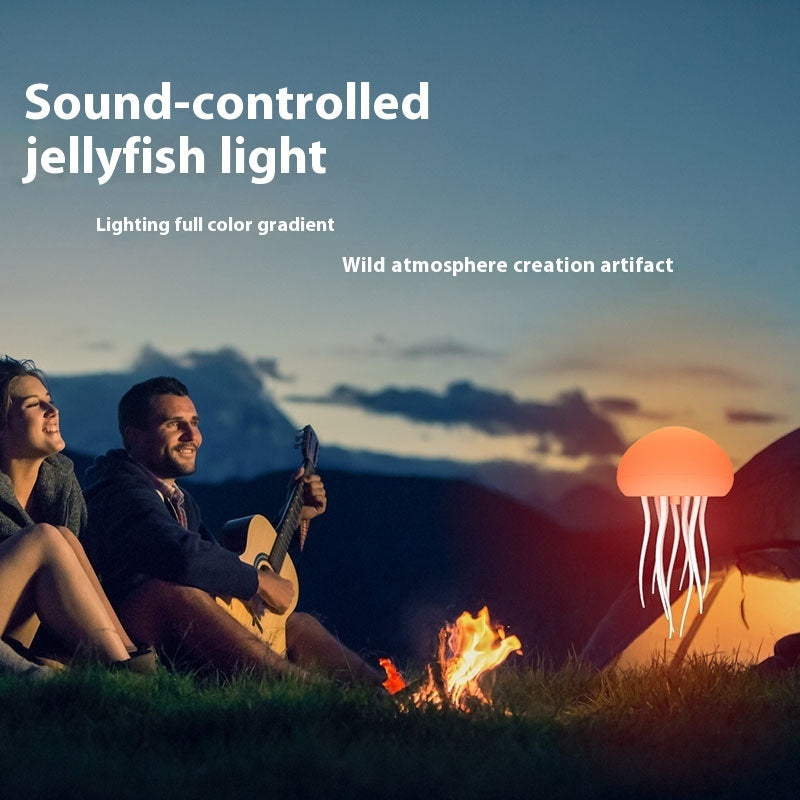 Jellyfish Mood Lamp LED Jellyfish Night Light Portable Jellyfish Lamp Jellyfish Decorations Smart Table Lamp For Bedside Desk A&S Collection
