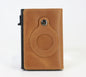 AirTag Wallet Anti Theft Bullet Card Bag Multi-functional Rfid Card Holder Men's Leather Slim Wallets For Airtag Air Tag A&S Collection