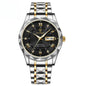 Men's Waterproof Double Calendar Luminous Quartz Watch A&S Collection