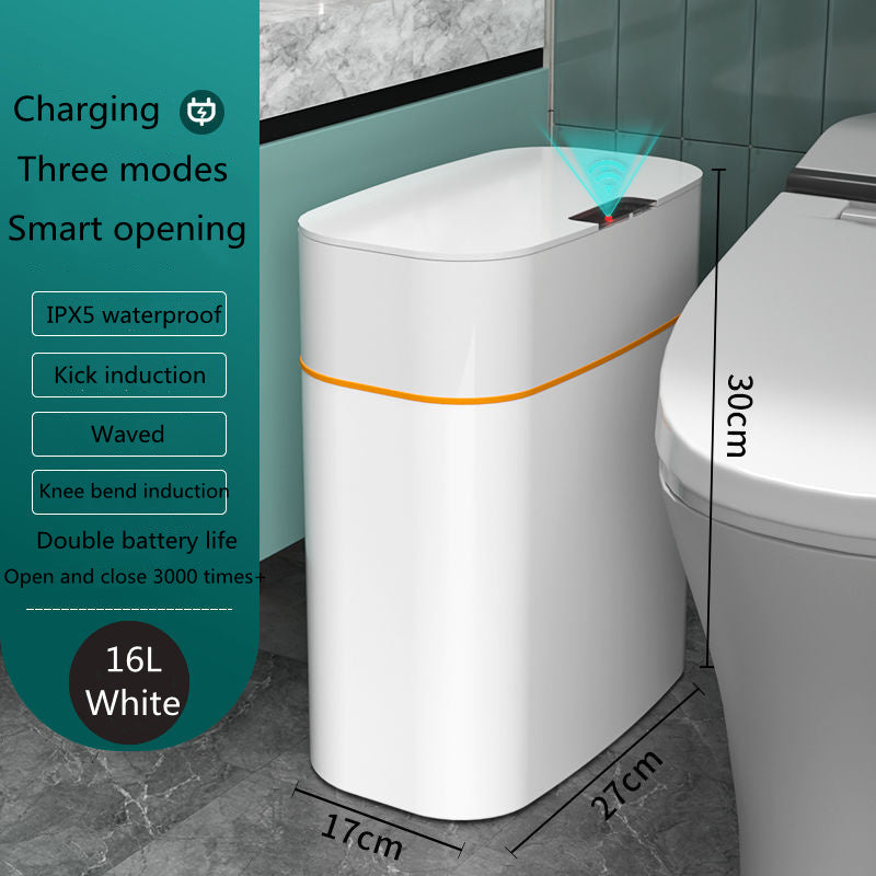 Smart Induction Trash Can". Both CJ