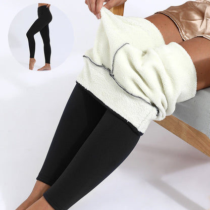 Winter Leggings Warm Thick High Stretch Lamb Cashmere Leggins Skinny Fitness Woman Pants A&S Collection