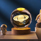 Luminous Starry Sky And Planets Moon Moon Crystal Ball Small Night Lamp Projection Ambience Light Creative Gift New Strange Gift A&S Collection