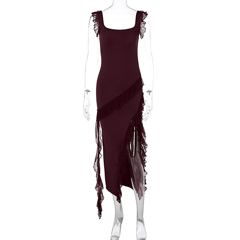 Stylish Stringy Selvedge Summer Dress - Perfect for Elegant and Trendy Looks! CJ
