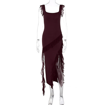Stylish Stringy Selvedge Summer Dress - Perfect for Elegant and Trendy Looks! CJ