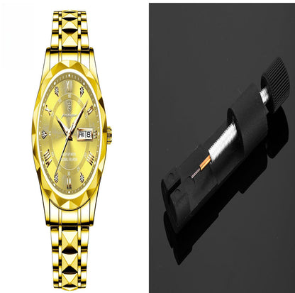 Men's Waterproof Double Calendar Luminous Quartz Watch A&S Collection