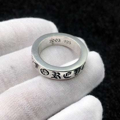 Sterling silver CH Crowe Eternal Heart forever Ring True love Classic vintage do old male and female couples A&S Collection