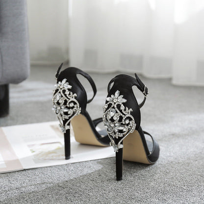 Elegant Rhinestone High Heels for Women: Sparkle with Every Step CJBHNSNS16602