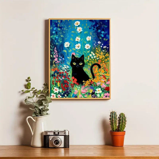 5DDIY Diamond Painting Set - Full Diamond Round Water Diamond Art, Sparkling Mosaic Handmade Home Decoration, Including Durable Canvas And Tools A&S Collection