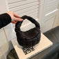Chic pleated cloud bag: unique, spacious, and stylish A&S Collection