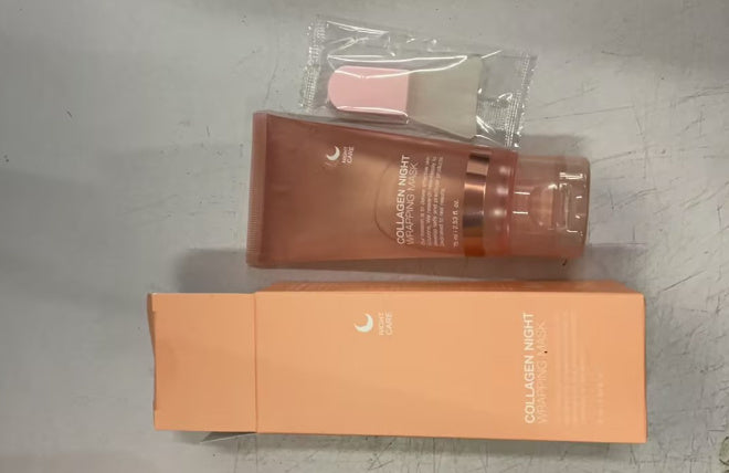 Collagen Wrapping Night Mask: Natural Ingredients for Firming, Elasticity, and Deep Hydration – Anti-Wrinkle Solution for Radiant Skin Care CJ