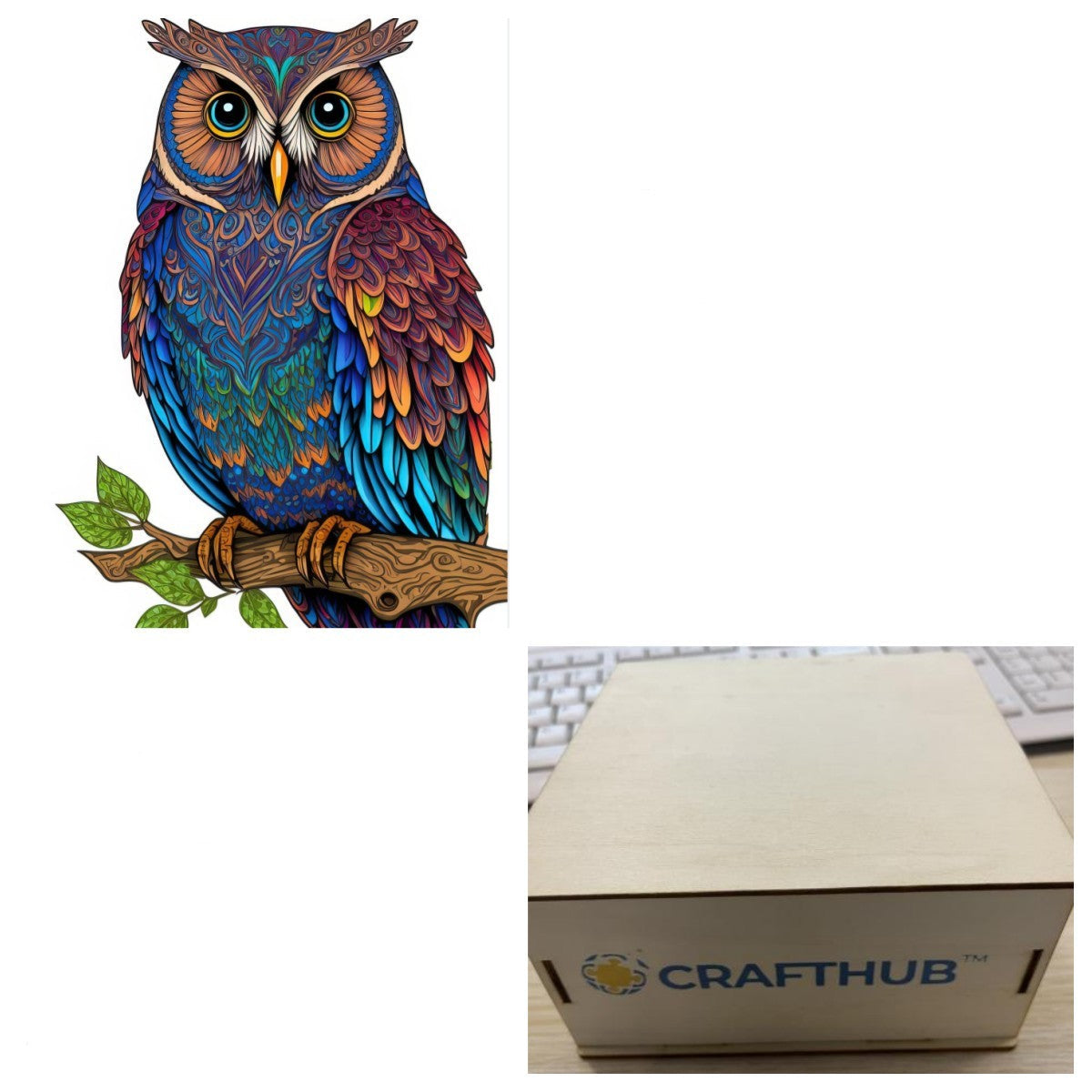 Animal Puzzle Craft Hub: A3 Size Creativity Kit for All Ages A&S Collection