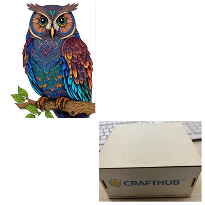 Animal Puzzle Craft Hub: A3 Size Creativity Kit for All Ages A&S Collection