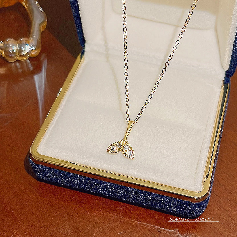 Fashion Titanium Steel Necklace - Light Luxury Design with Advanced Sense for Unique Style CJ