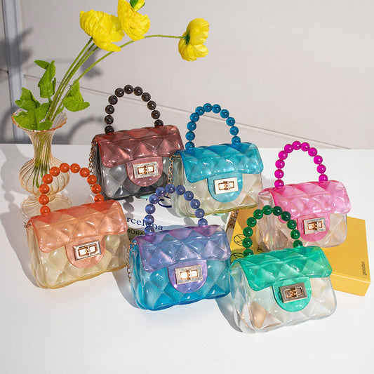 Pearl Handheld Transparent Jelly Bag A&S Collection