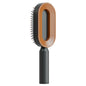 Self Cleaning Hair Brush For Women One-key Cleaning Hair Loss Airbag Massage Scalp Comb Anti-Static Hairbrush CJ