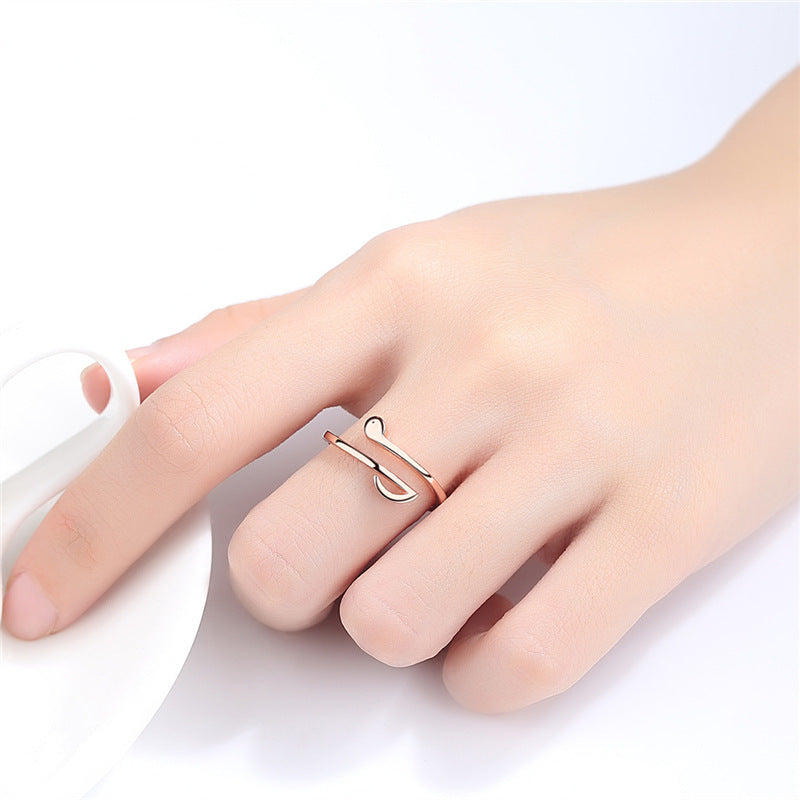 Luxury Jewelry Adjustable Music Rings A&S Collection