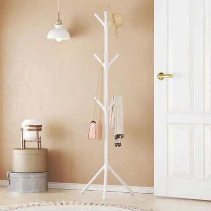 Clothes and Hats Rack Floor To Floor Bedroom Coat Hook Bedroom Vertical Tree Branch Shape Holder Hat Scarf Handbag Storage Hange A&S Collection
