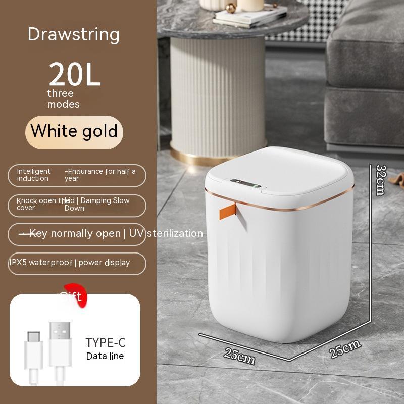Smart Induction Trash Can". Both CJ