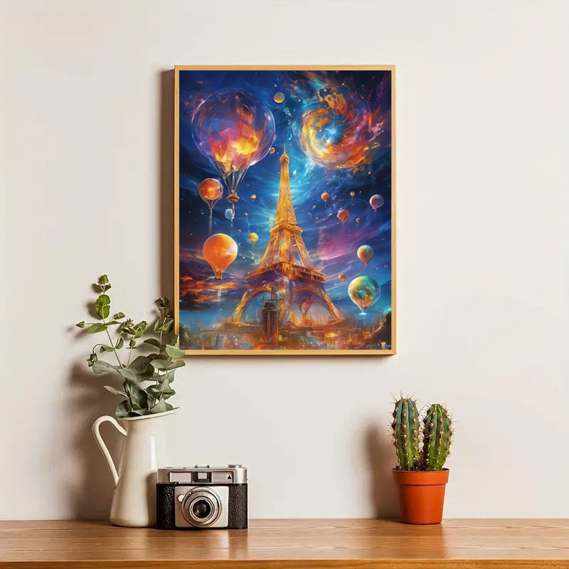 5DDIY Diamond Painting Set - Full Diamond Round Water Diamond Art, Sparkling Mosaic Handmade Home Decoration, Including Durable Canvas And Tools A&S Collection
