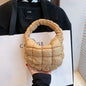 Chic pleated cloud bag: unique, spacious, and stylish A&S Collection